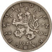 Czechoslovakia, 50 Haleru, 1921, AU(55-58), Copper-nickel, KM:2