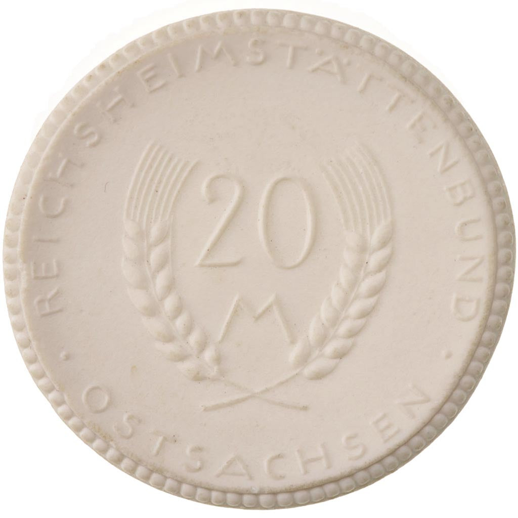 Coin, Germany, 20 Mark, 1921, AU(55-58), Porcelain
