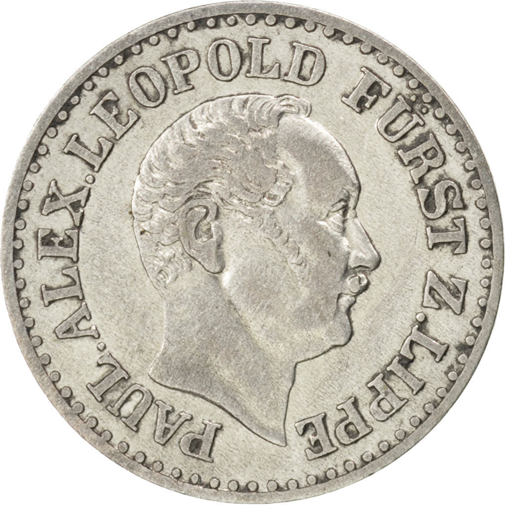GERMAN STATES, Silber Groschen, 1847, Berlin, KM #254, AU(50-53), Silver, 1.52