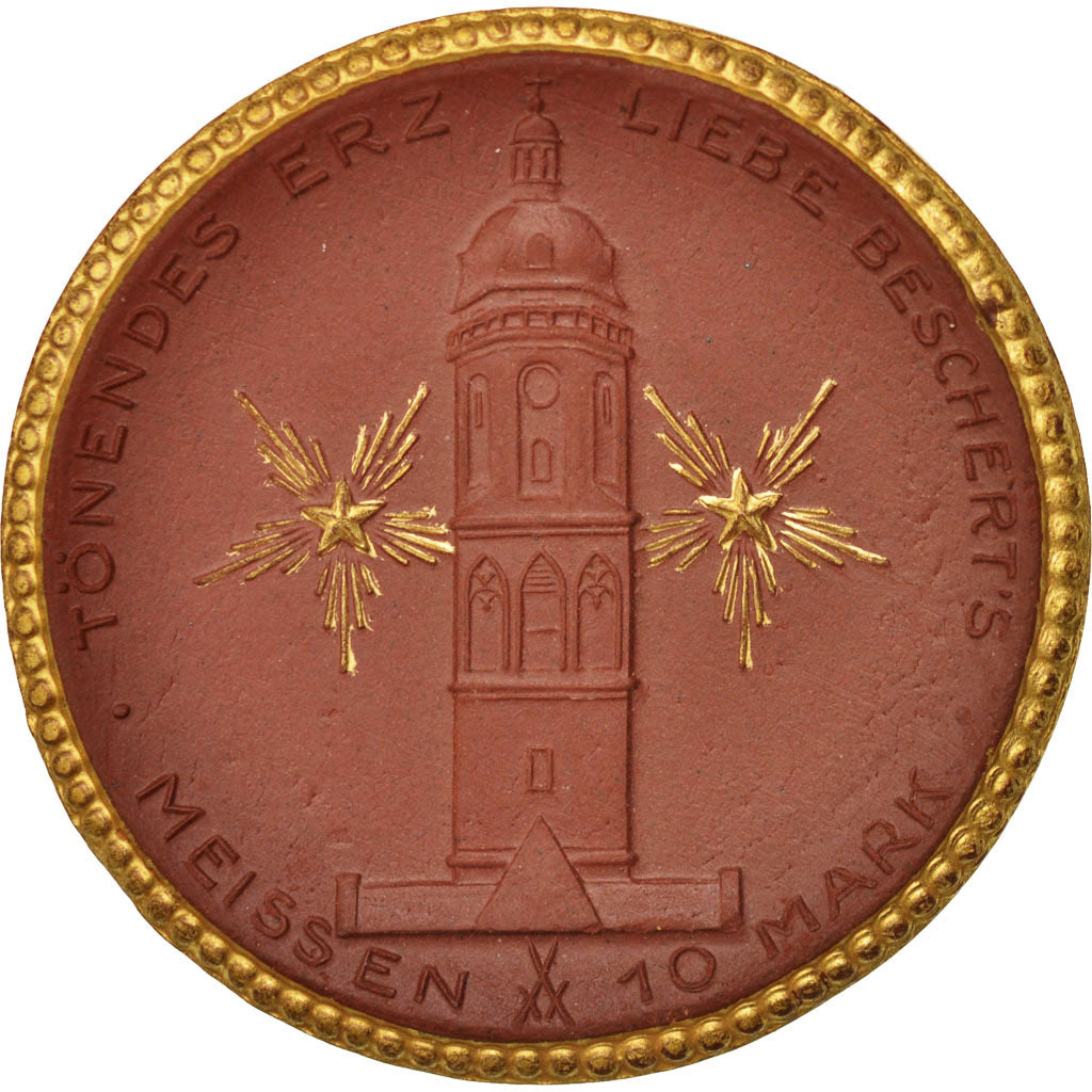 Germania, 10 Mark, 1921, SPL-, Porcellana