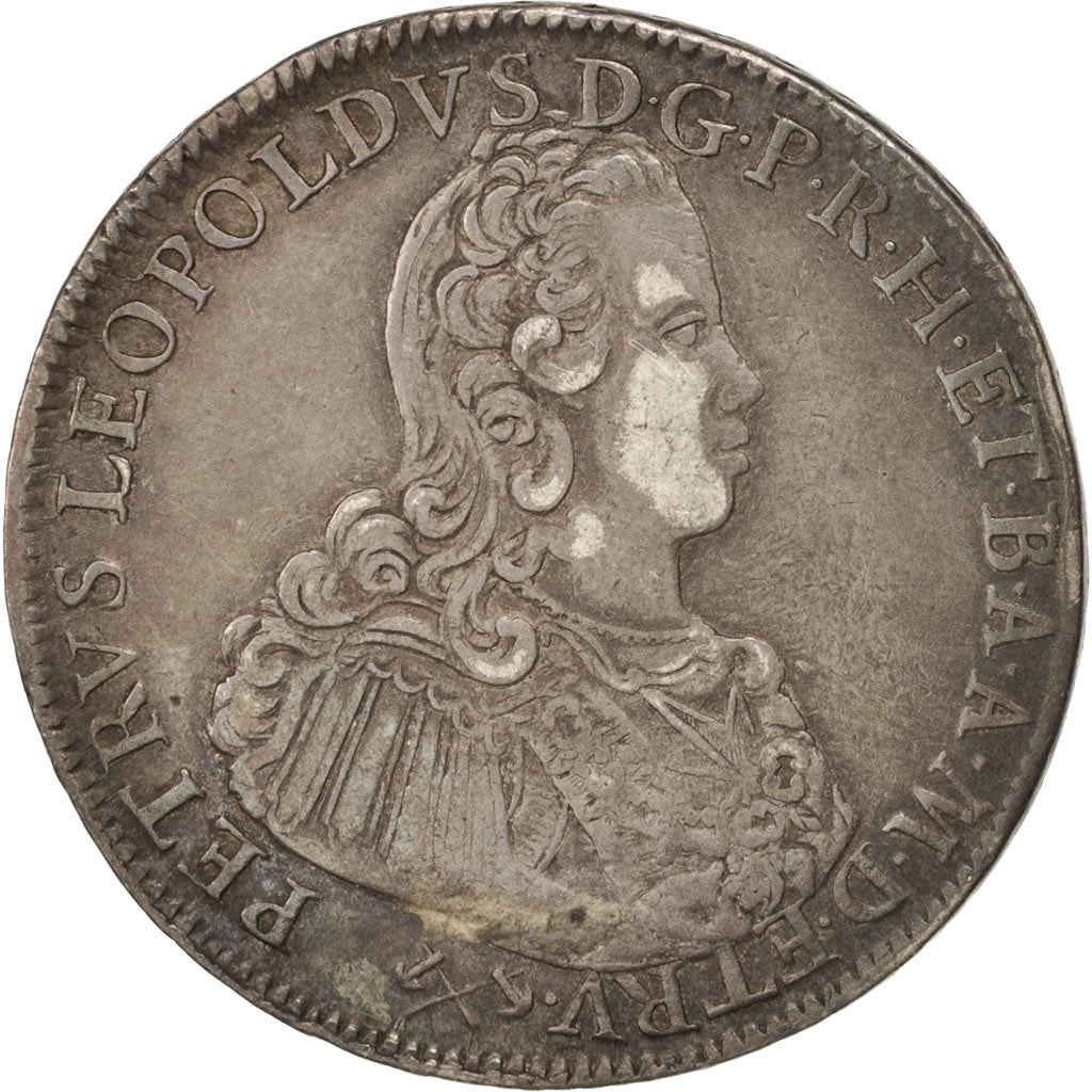 STATI ITALIANI, TUSCANY, Pietro Leopoldo, Francescone, 10 Paoli, 1770, BB, Ar...