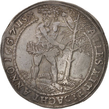 German States, BRUNSWICK-WOLFENBUTTEL, Thaler, 1657, Brunswick, AU(50-53)