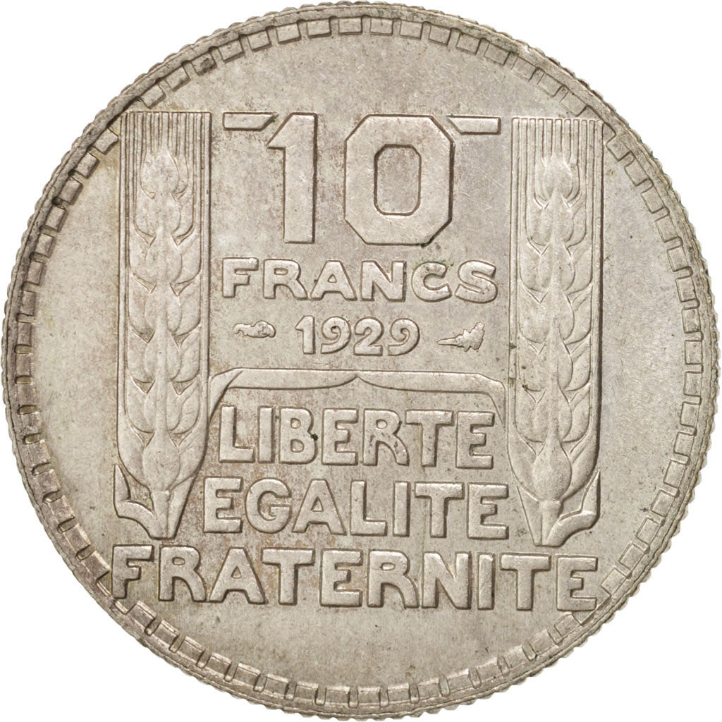 Coin, France, Turin, 10 Francs, 1929, Paris, MS(60-62), Silver, KM:878