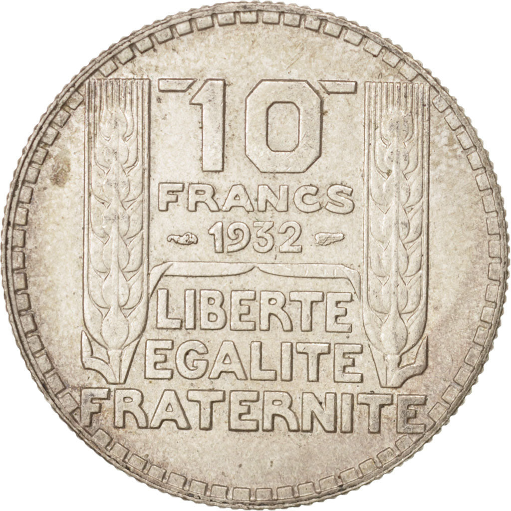Coin, France, Turin, 10 Francs, 1932, Paris, AU(55-58), Silver, KM:878