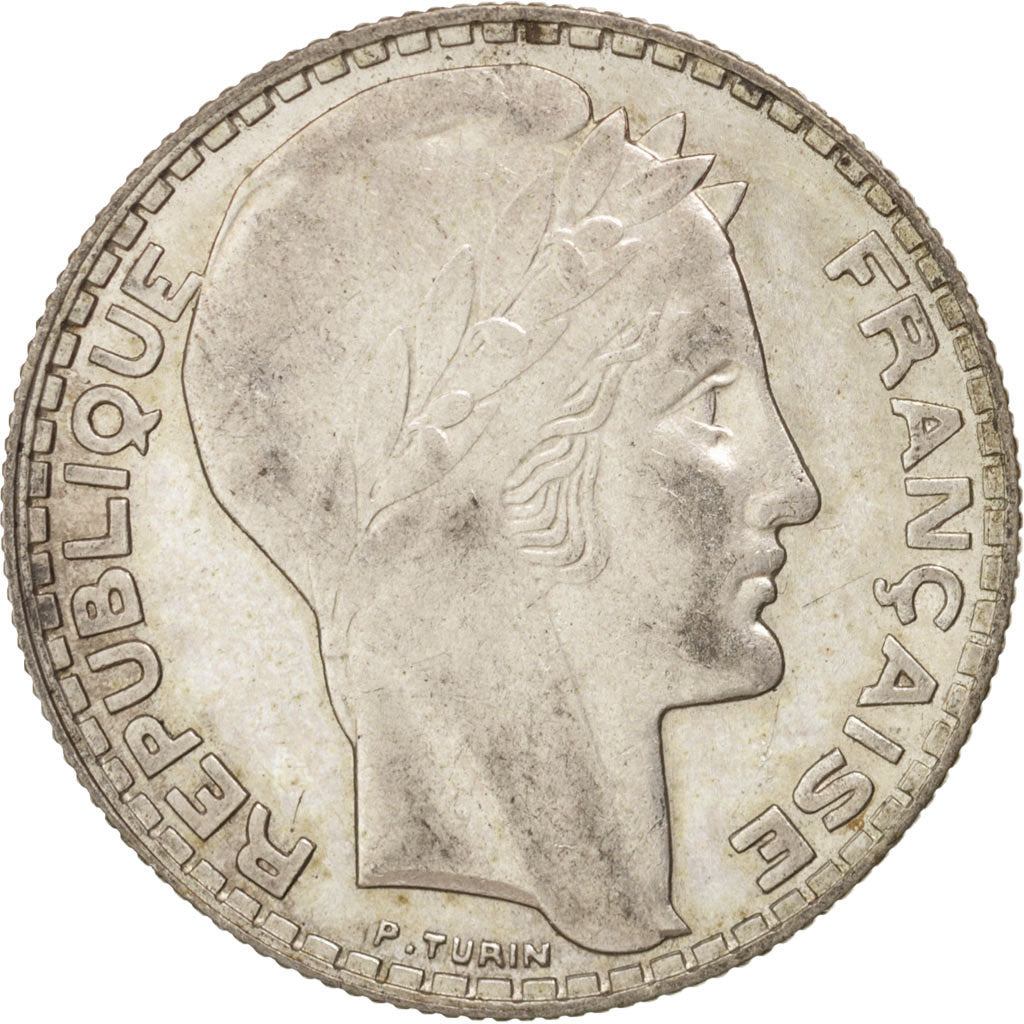 Coin, France, Turin, 10 Francs, 1932, Paris, AU(55-58), Silver, KM:878
