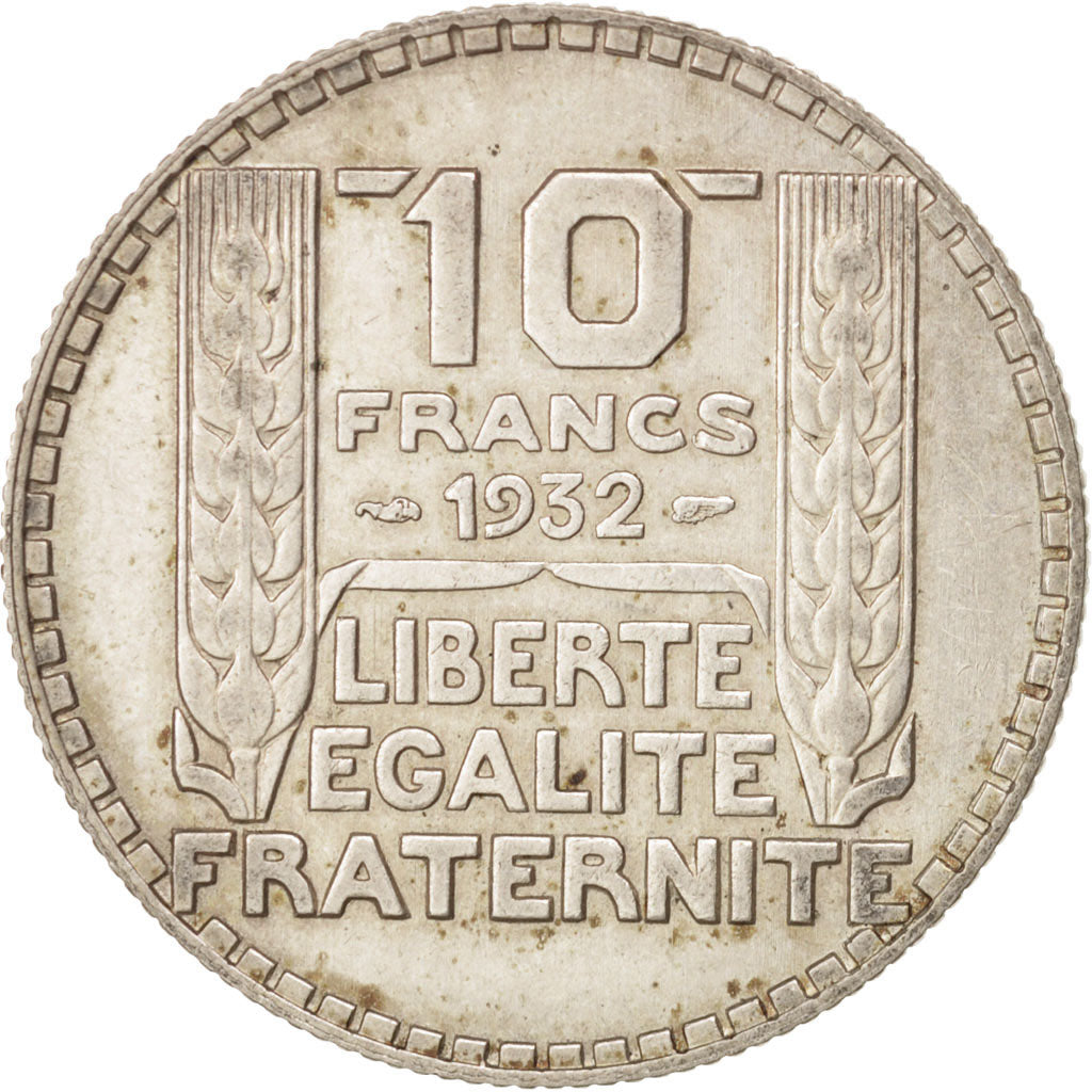Coin, France, Turin, 10 Francs, 1932, Paris, AU(55-58), Silver, KM:878