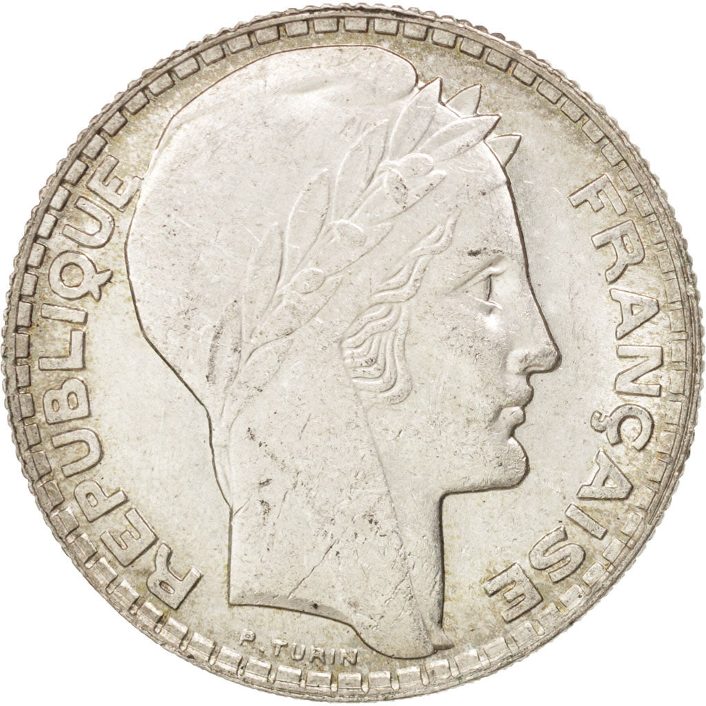 Coin, France, Turin, 10 Francs, 1931, Paris, MS(60-62), Silver, KM:878