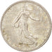Francia, Semeuse, Franc, 1916, Paris, BB+, Argento, KM:844.1