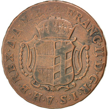 GERMAN STATES, Kreutzer, 1802, G, KM #27, EF(40-45), Copper, 24, 5.66