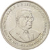 Coin, Mauritius, 5 Rupees, 1991, AU(55-58), Copper-nickel, KM:56