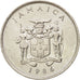 Jamaica, Elizabeth II, 20 Cents, 1986, AU(55-58), Copper-nickel