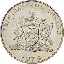 Coin, TRINIDAD & TOBAGO, 50 Cents, 1975, Franklin Mint, AU(50-53)