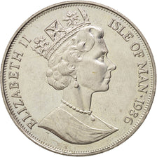 Isle of Man, Elizabeth II, Crown, 1986, Pobjoy Mint, SUP, Copper-nickel, KM:165