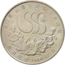 KOREA-SOUTH, 1000 Won, 1986, AU(55-58), Copper-nickel, KM:41