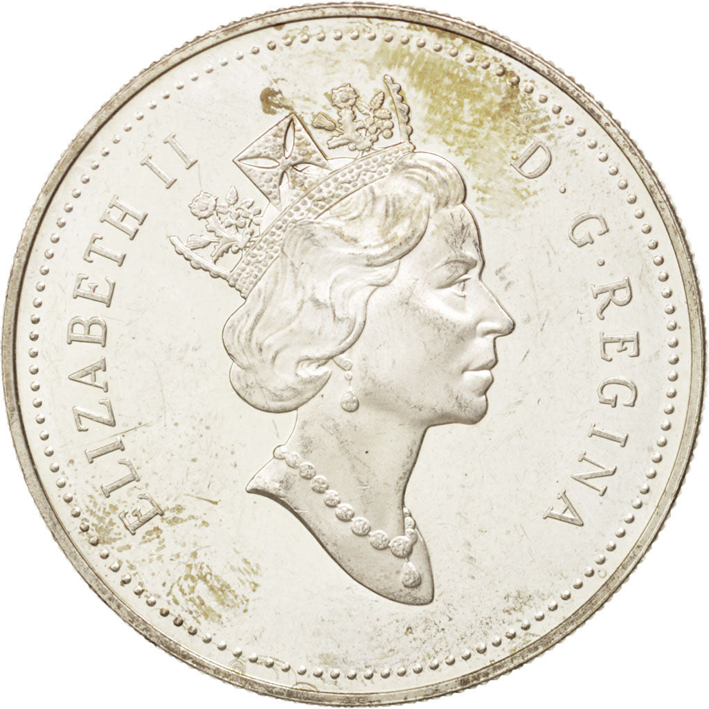 Canada, Elizabeth II, Dollar, 1990, Royal Canadian Mint, Ottawa, AU(55-58)