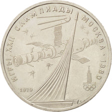 Russia, Rouble, 1979, AU(55-58), Copper-Nickel-Zinc, KM:165