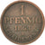 Coin, German States, HANNOVER, Georg V, Pfennig, 1863, Hannover, AU(50-53)