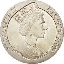 Isle of Man, Elizabeth II, Crown, 1988, Pobjoy Mint, AU(55-58), Copper-nickel