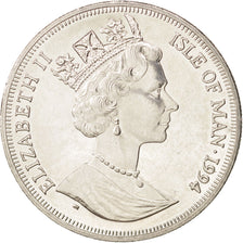 Isle of Man, Elizabeth II, Crown, 1994, Pobjoy Mint, AU(55-58), Copper-nickel