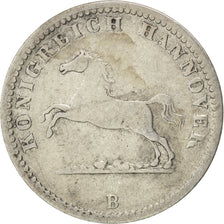 Moneta, Stati tedeschi, HANNOVER, Georg V, Groschen, 1858, Hannover, MB+
