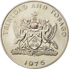 TRINIDAD E TOBAGO, 10 Dollars, 1975, Franklin Mint, SPL-, Rame-nichel, KM:24