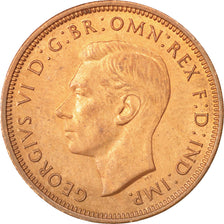 Great Britain, George VI, 1/2 Penny, 1942, MS(60-62), Bronze