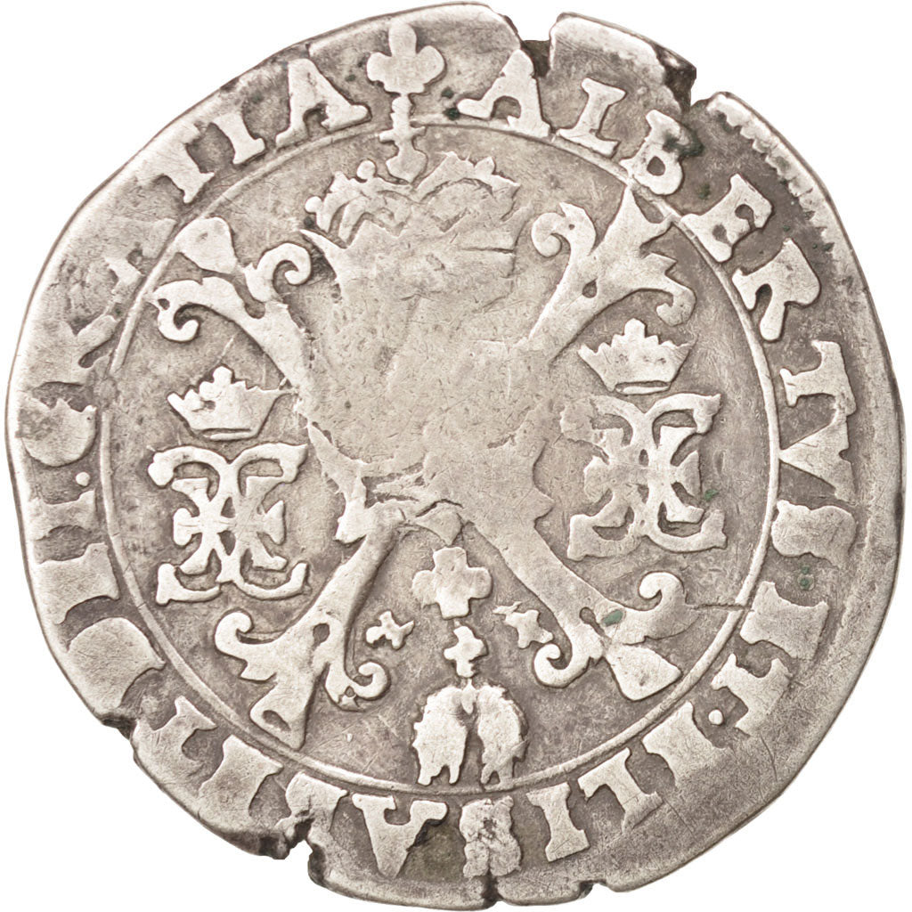 Spanish Netherlands, FLANDERS, 1/4 Patagon, Bruges, VF(30-35)