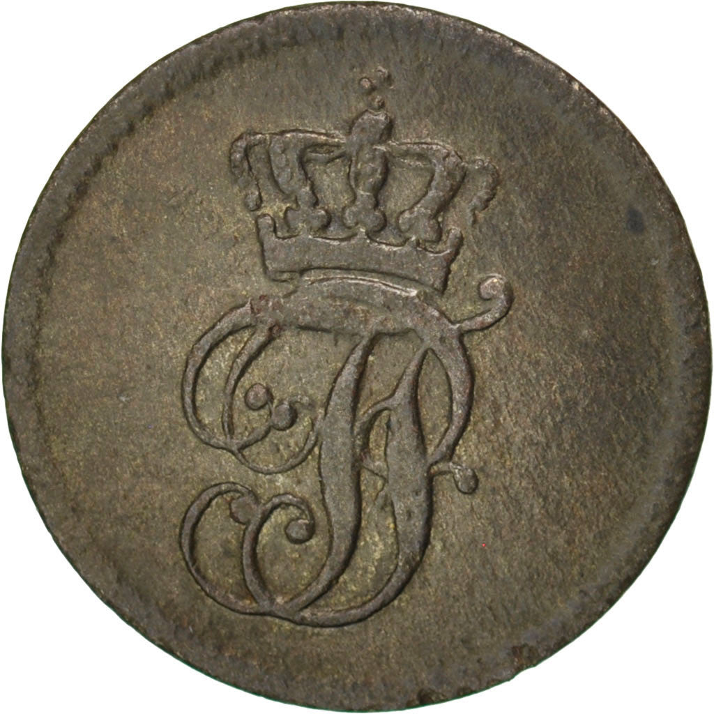 Allemagne, Mecklenburg-Schwerin, Paul Frédéric, 3 Pfenninge, 1840 MSLM, KM 285