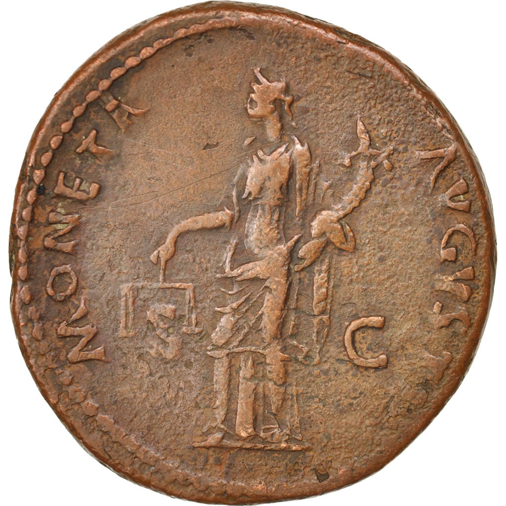 Coin, Domitian, As, Roma, AU(50-53), Bronze, RIC:756
