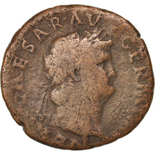 Nero, As, 66, Roma, VF(20-25), Copper, RIC:347