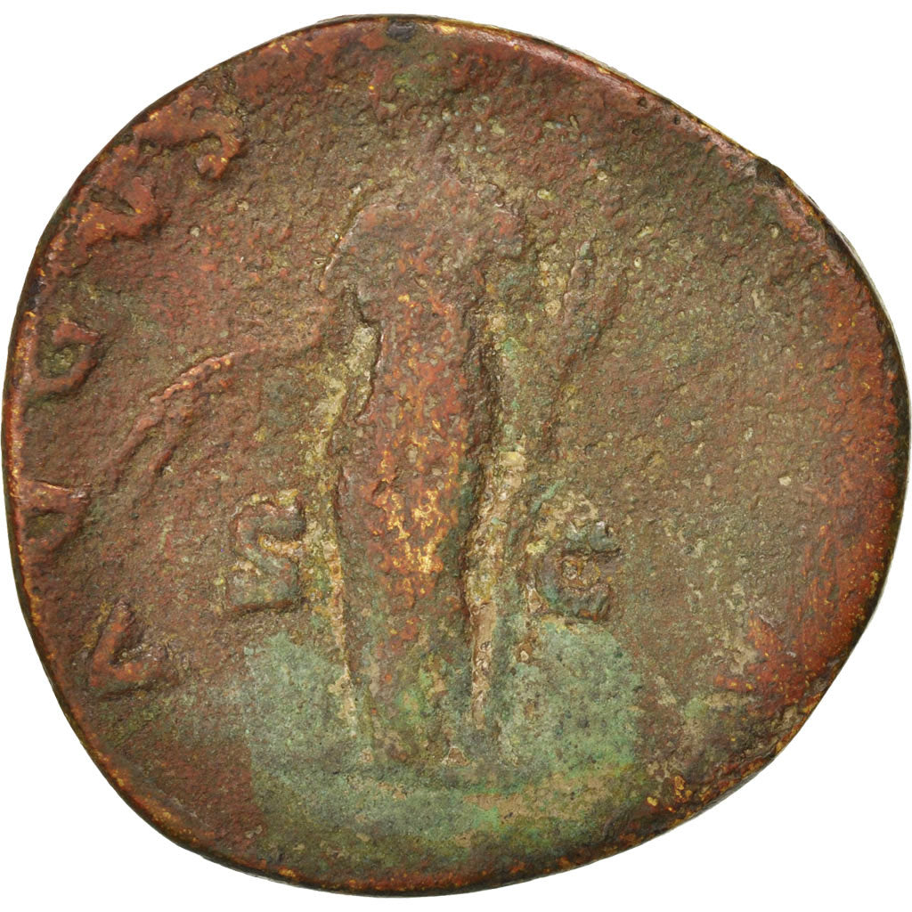 Faustina I, Sestertius, Roma, VF(20-25), Bronze, RIC:1116