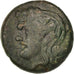 Moneta, Tracja, Chersonesos, Bronze Æ, 310-304, Chersonesos, VF(30-35), Bronze