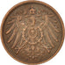Moneta, GERMANIA - IMPERO, Wilhelm II, 2 Pfennig, 1910, BB+, Rame, KM:16