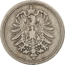 Coin, GERMANY - EMPIRE, Wilhelm I, 5 Pfennig, 1876, Berlin, EF(40-45)