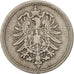 Coin, GERMANY - EMPIRE, Wilhelm I, 5 Pfennig, 1876, Berlin, EF(40-45)