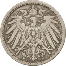 Coin, GERMANY - EMPIRE, Wilhelm II, 5 Pfennig, 1898, Berlin, EF(40-45)