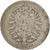 Moneta, GERMANIA - IMPERO, Wilhelm I, 10 Pfennig, 1874, BB, Rame-nichel, KM:4