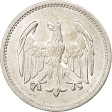 Coin, GERMANY, WEIMAR REPUBLIC, Mark, 1924, Berlin, AU(55-58), Silver, KM:42