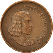 South Africa, Cent, 1966, Pretoria, AU(50-53), Bronze, KM:65.1