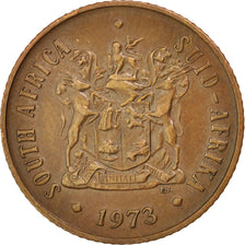 South Africa, 2 Cents, 1973, Pretoria, AU(55-58), Bronze, KM:83