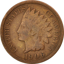 United States, Indian Head Cent, Cent, 1906, U.S. Mint, Philadelphia