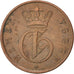 GERMAN STATES, 3 Pfennig, 1843, Schwerin, KM #80, EF(40-45), Copper, 2.48
