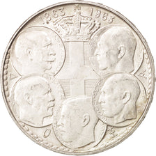 Greece, Paul I, 30 Drachmai, 1963, AU(50-53), Silver, KM:86