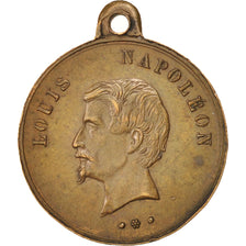 Francia, Medal, French Second Republic, Politics, Society, War, 1851, BB+, Rame