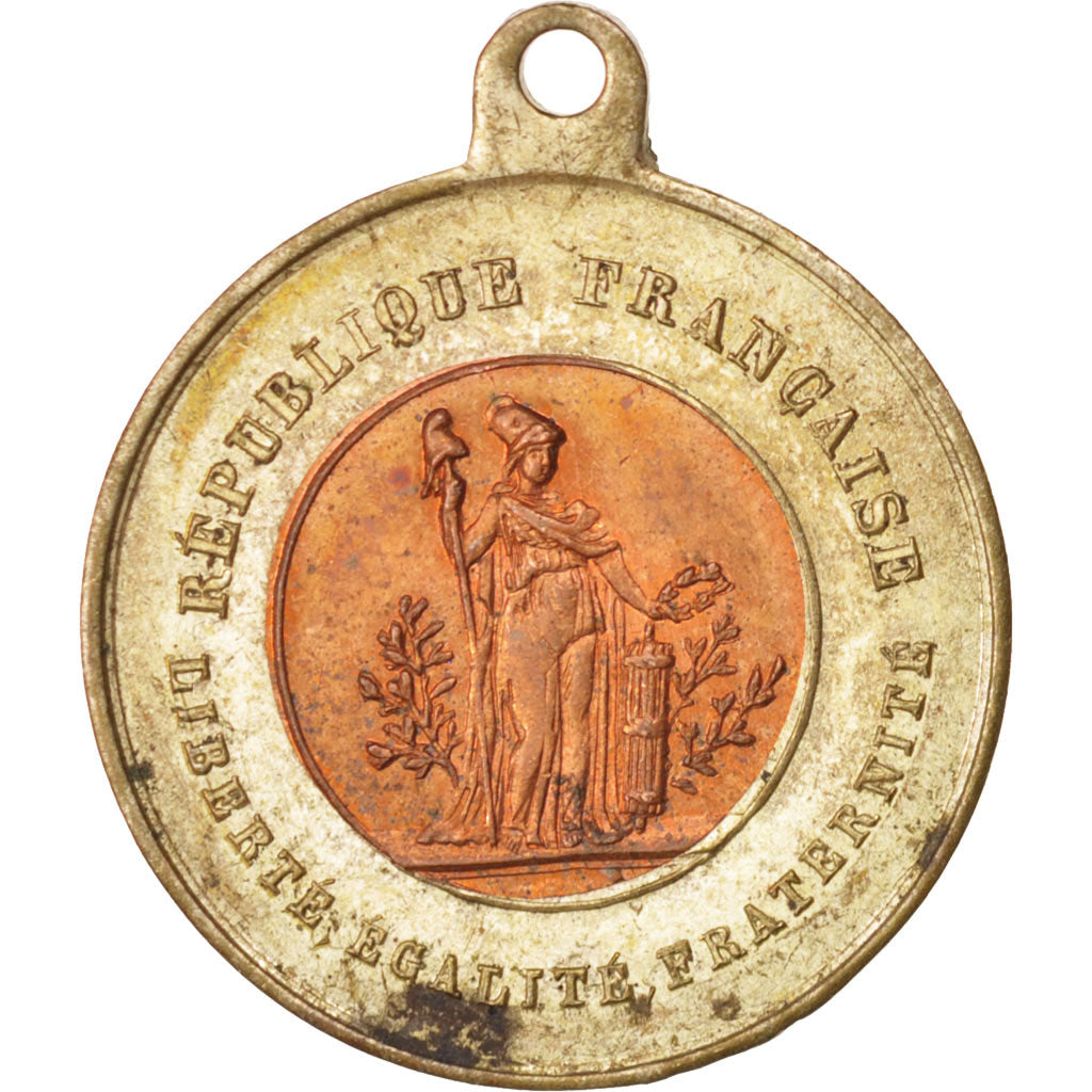 France, Medal, Journées des 23, 24, 25 et 26 juin 1848, French Second Republic
