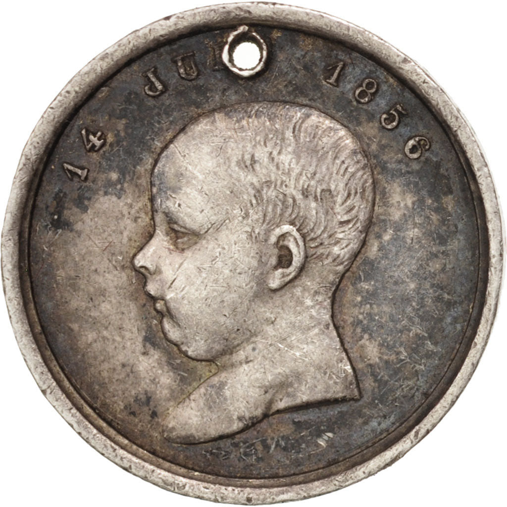 Francia, Medal, Birth of Imperial Prince quinarius, Second French Empire
