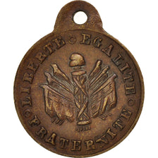 Francja, Medal, Druga Republika Francuska, Remise des drapeaux, Polityka