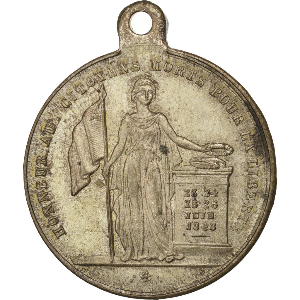 France, Medal, Général Cavaignac, French Second Republic, History, 1848