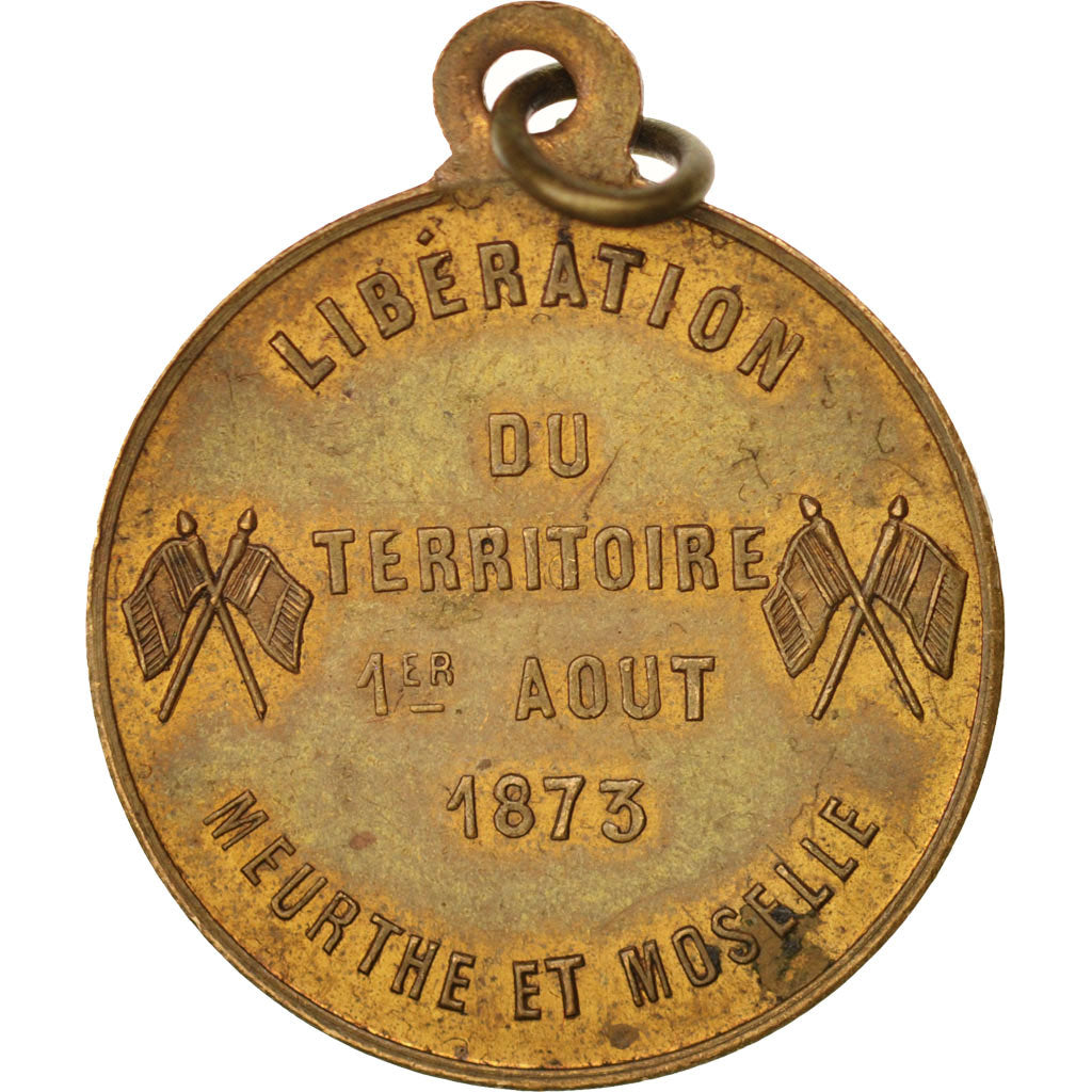 France, Medal, Libération du territoire, Meurthe et Moselle, French Third