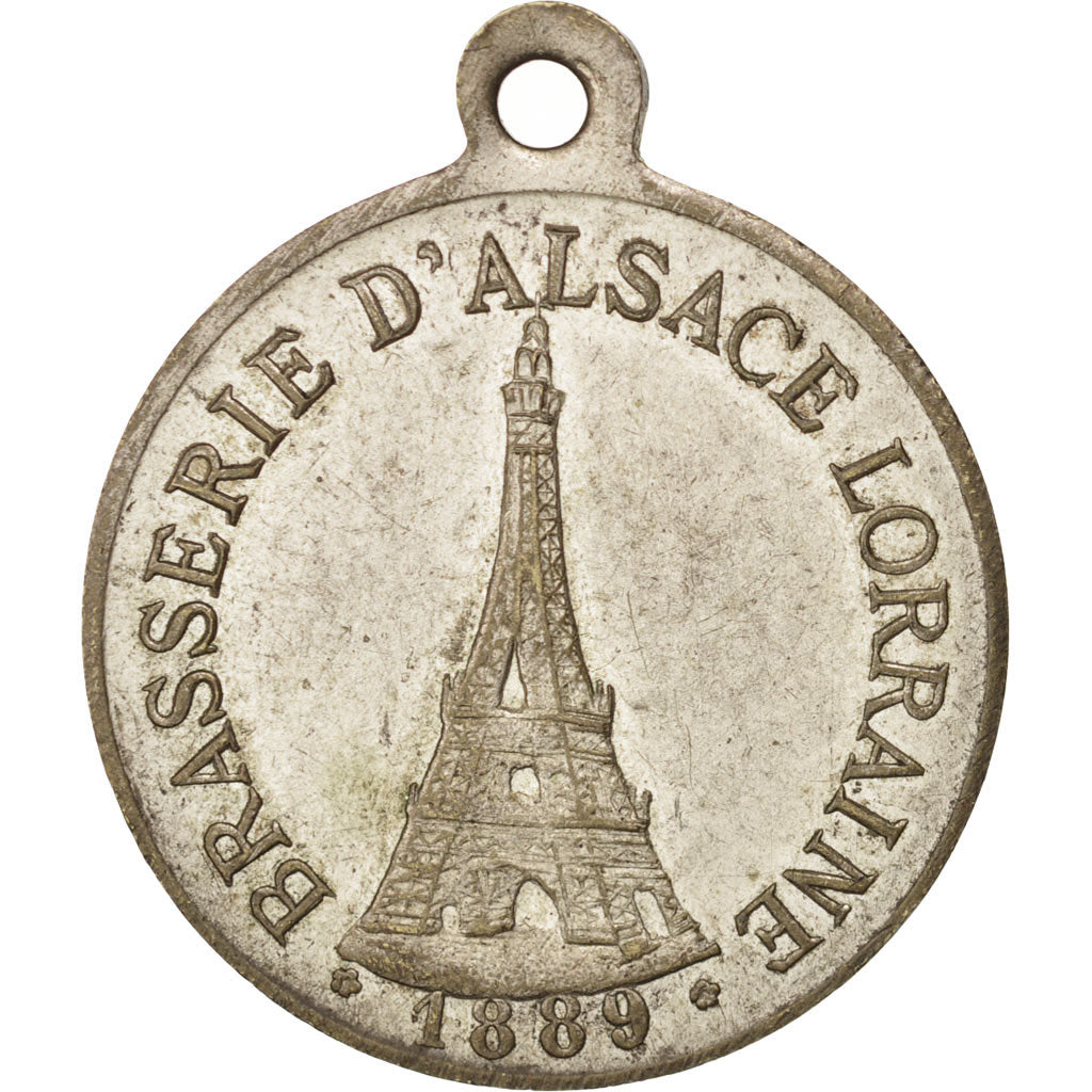 France, Brasserie d'Alsace Lorraine, Souvenir du passage à la Tour Eiffel